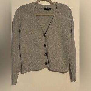 Women’s Grey Love Ellie Cardigan Sweater, M